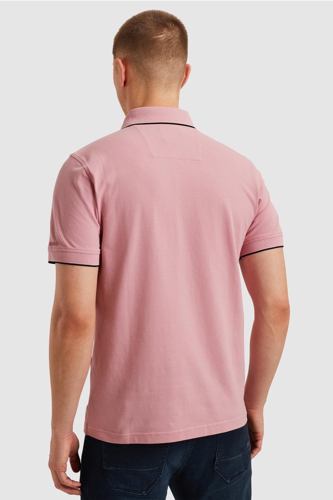 POLOSHIRT IN PIQUE PPSS2504867 4038 MOONLIGHT MAUVE